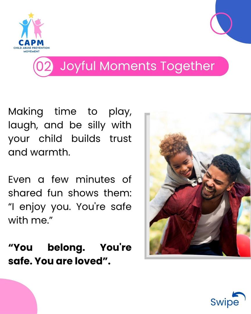 Simple ways to make your child feel safe at home
